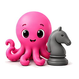 Oktopus mit Strategie